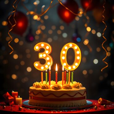 Rede zum 30. Geburtstag eines Mannes - festlich