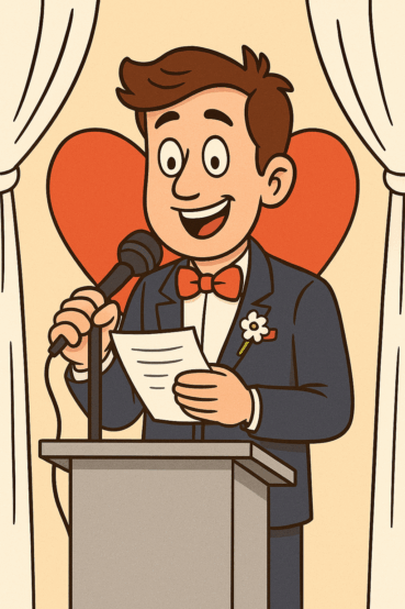 Rede Hochzeit Bräutigam - festlich & humorvoll
