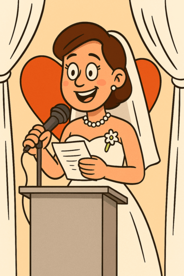 Rede Hochzeit Braut - festlich & humorvoll