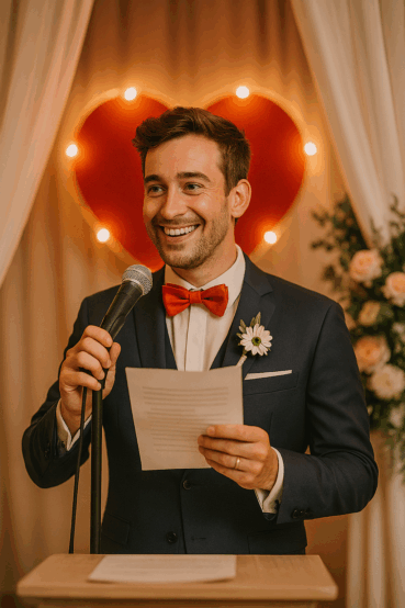 Rede Hochzeit Bräutigam - romantisch