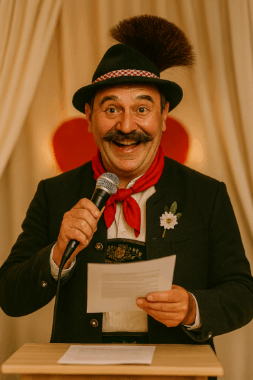 Rede Hochzeitslader- hochdeutsch humorvoll